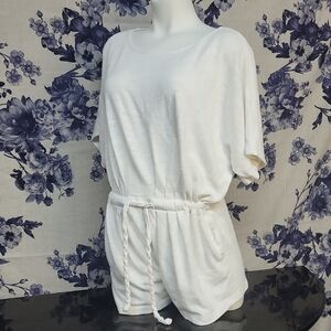 Free People Ivory Knit Top